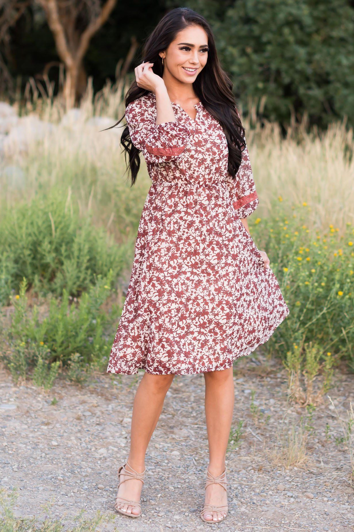 The Genevieve Modest Dresses vendor-unknown 