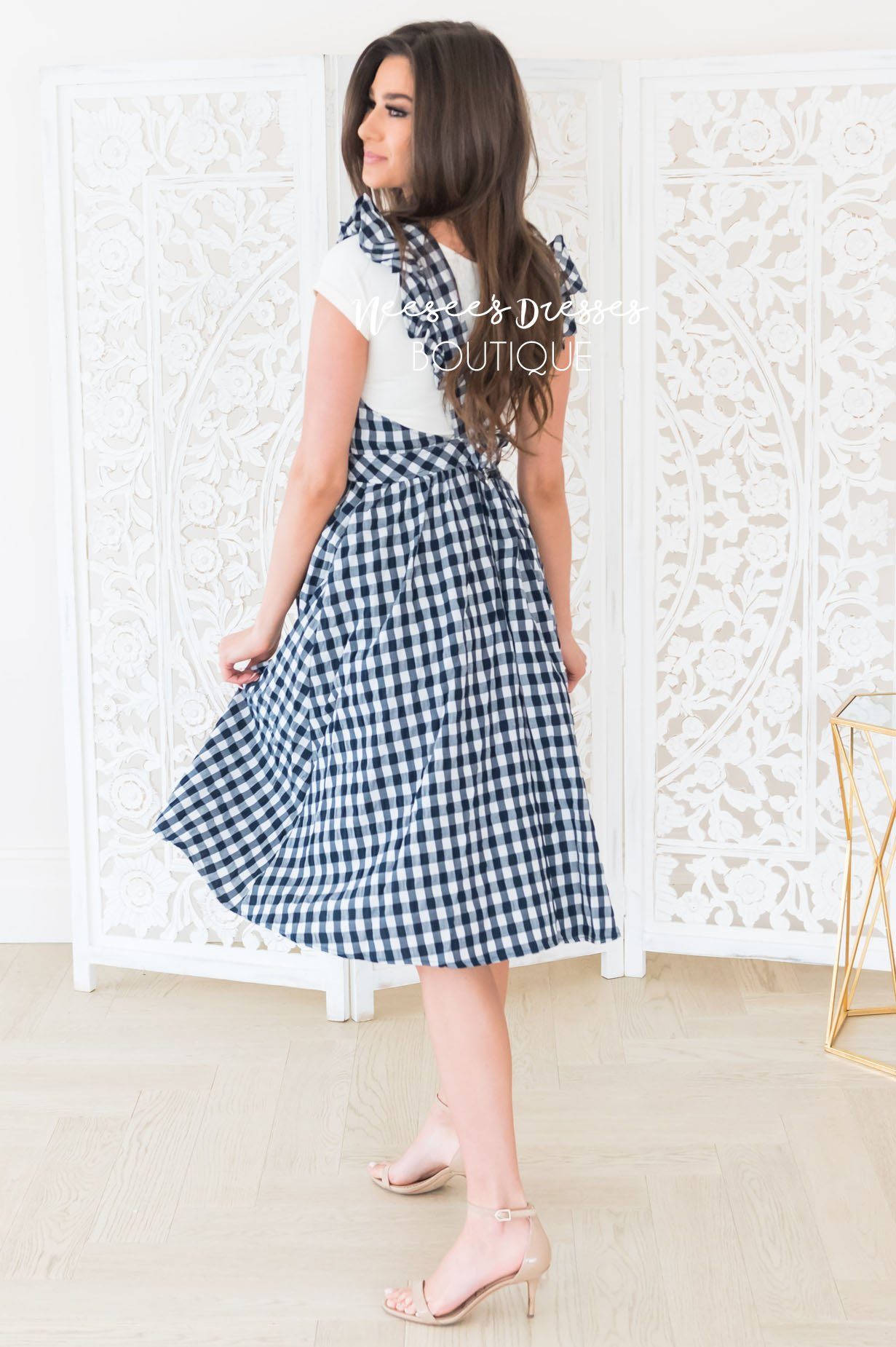 The Ginger Overall Dress Modest Dresses vendor-unknown 