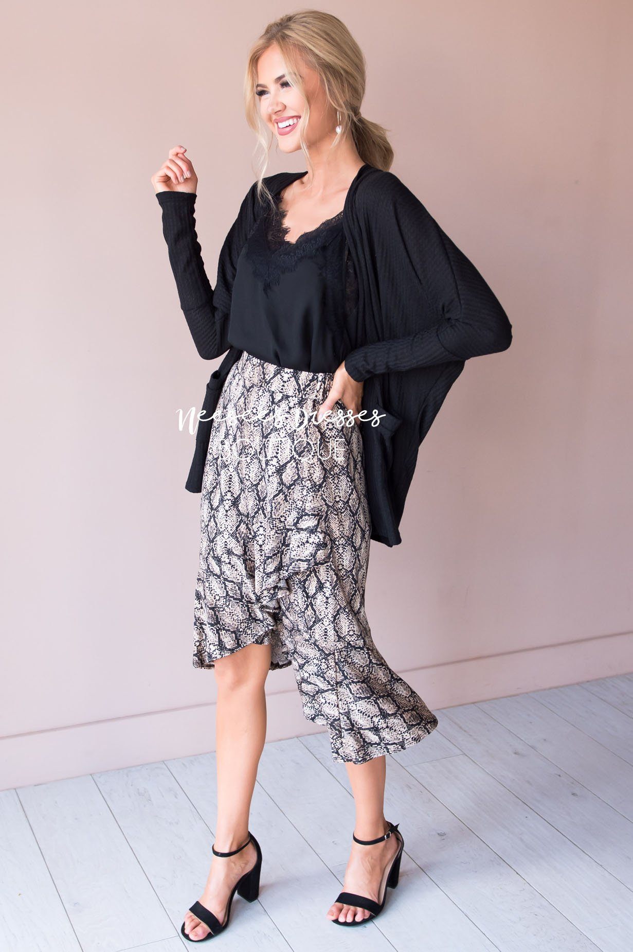 Gone Wild Ruffle Skirt Skirts vendor-unknown 