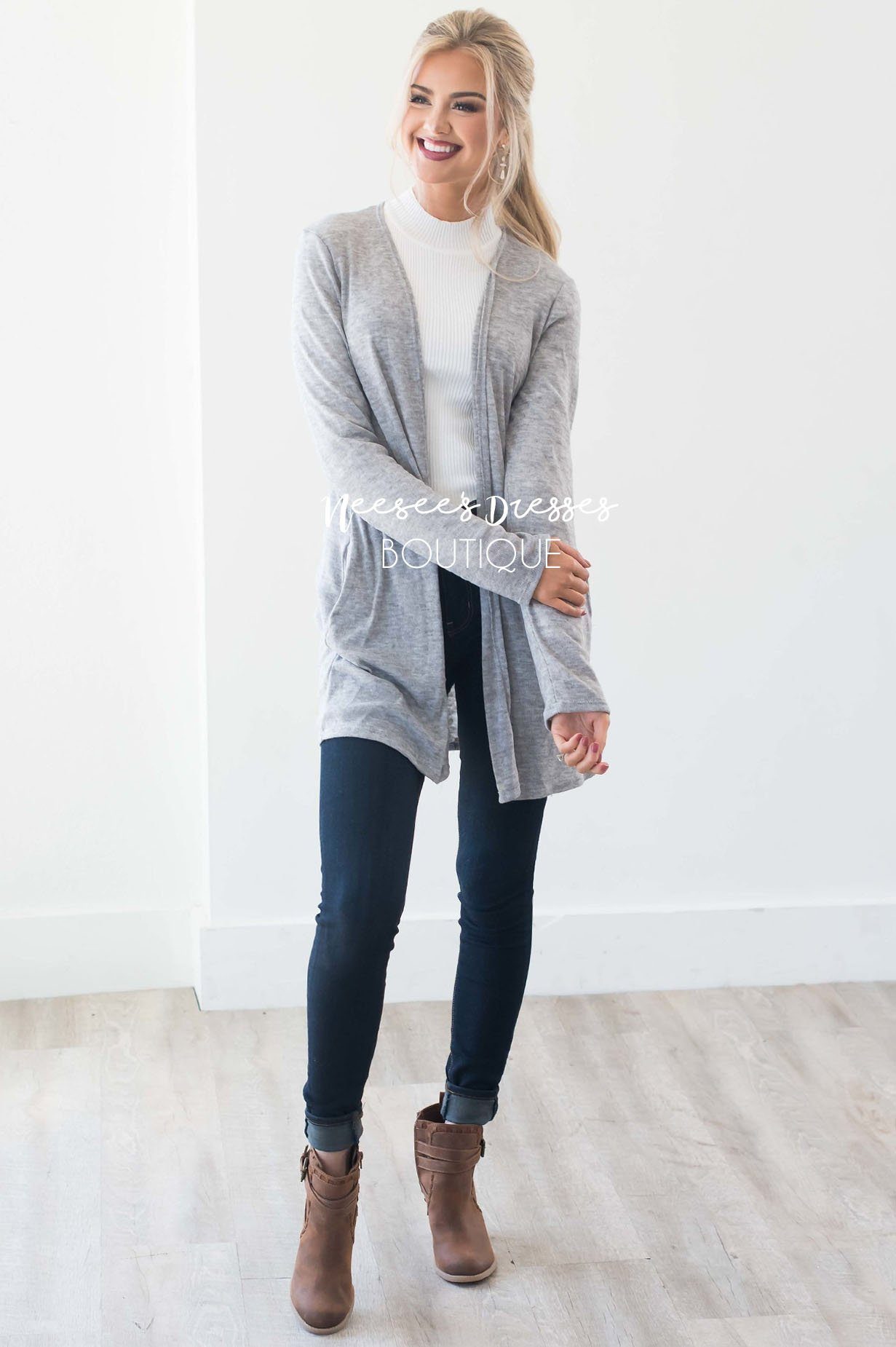 Only In Dreams Cardigan Curvy vendor-unknown 