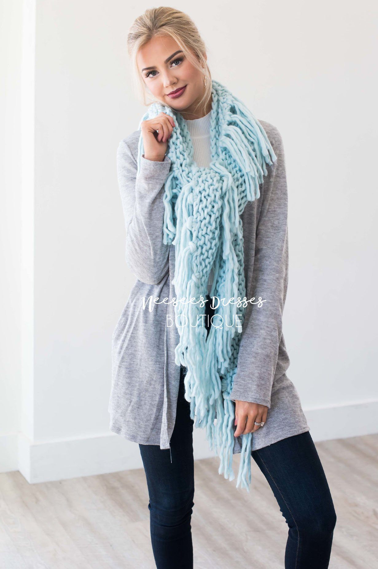 Had Me Smitten Oversized Knit Scarf Accessories & Shoes Leto Accessories 