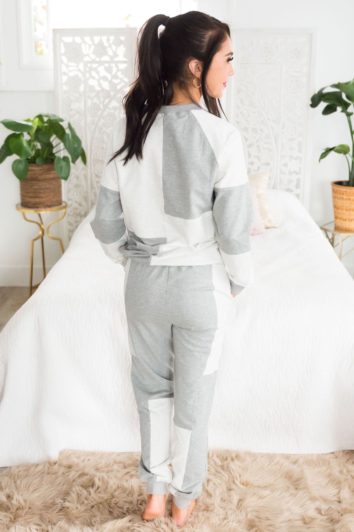 Sweet Day Dream Lounge Set Tops vendor-unknown 