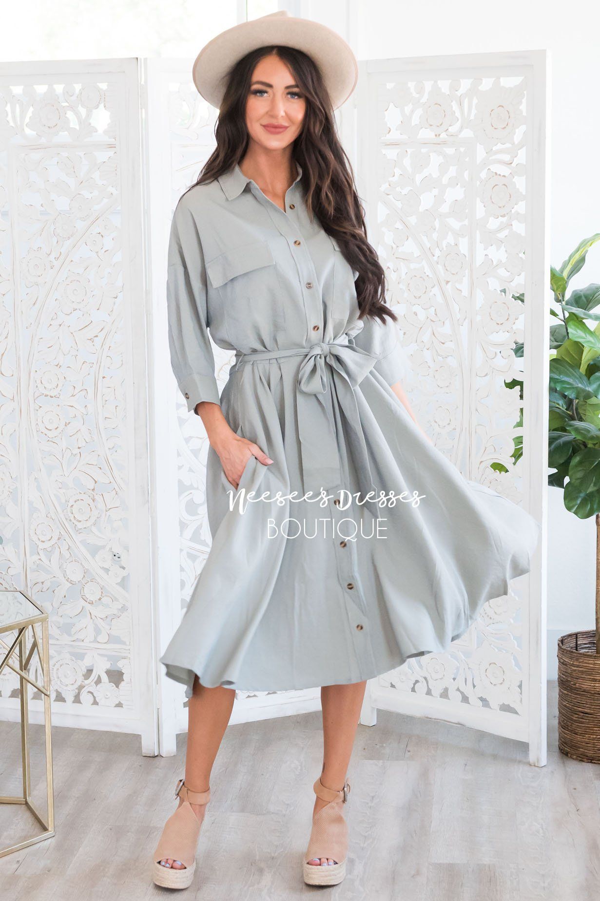 The Nicolette Modest Dresses vendor-unknown 