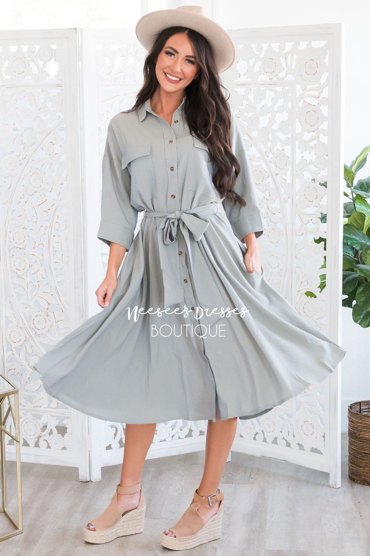 The Nicolette Modest Dresses vendor-unknown 