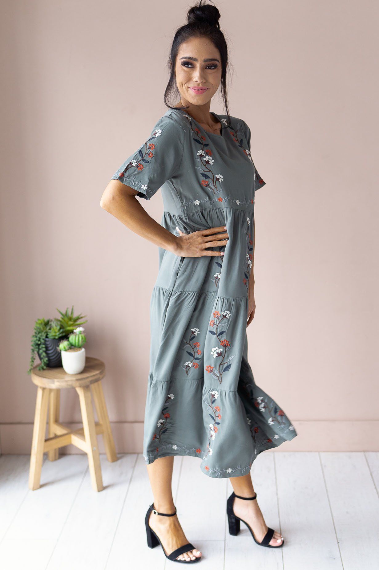 The Allegra Modest Dresses vendor-unknown 