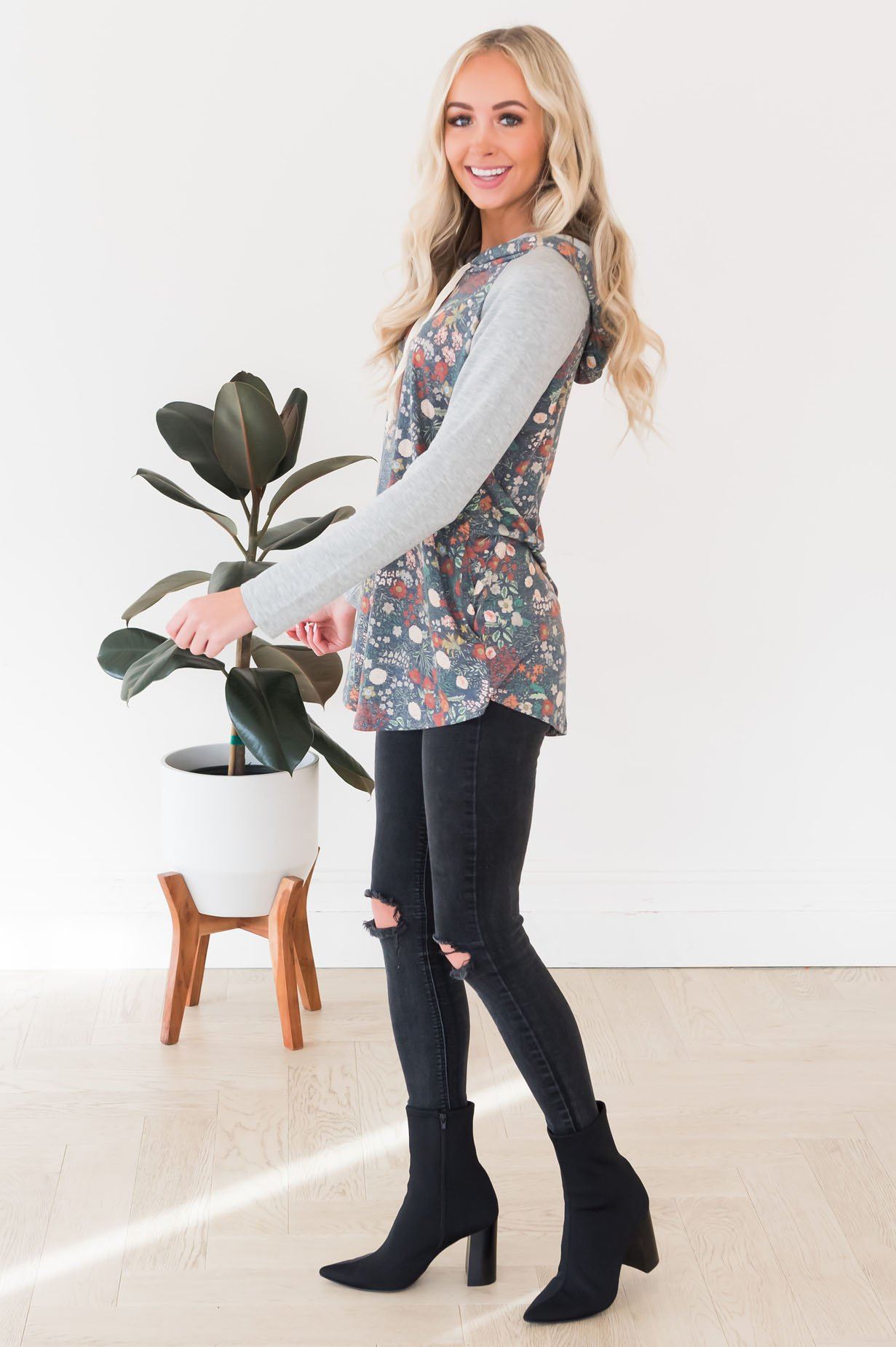 Daydream Believer Modest Hoodie Modest Dresses vendor-unknown 