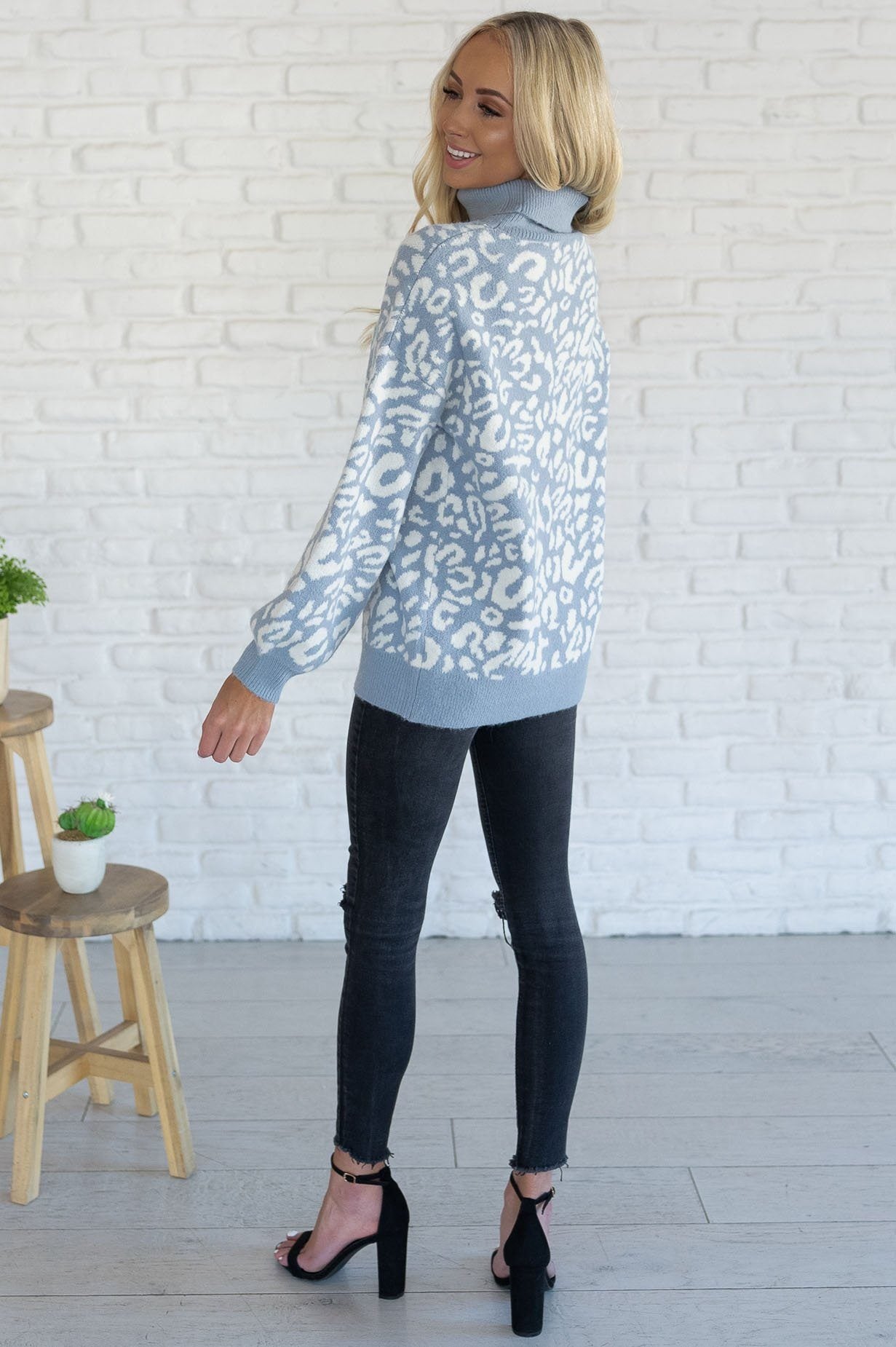 Can't Get Enough Modest Sweater Tops vendor-unknown 