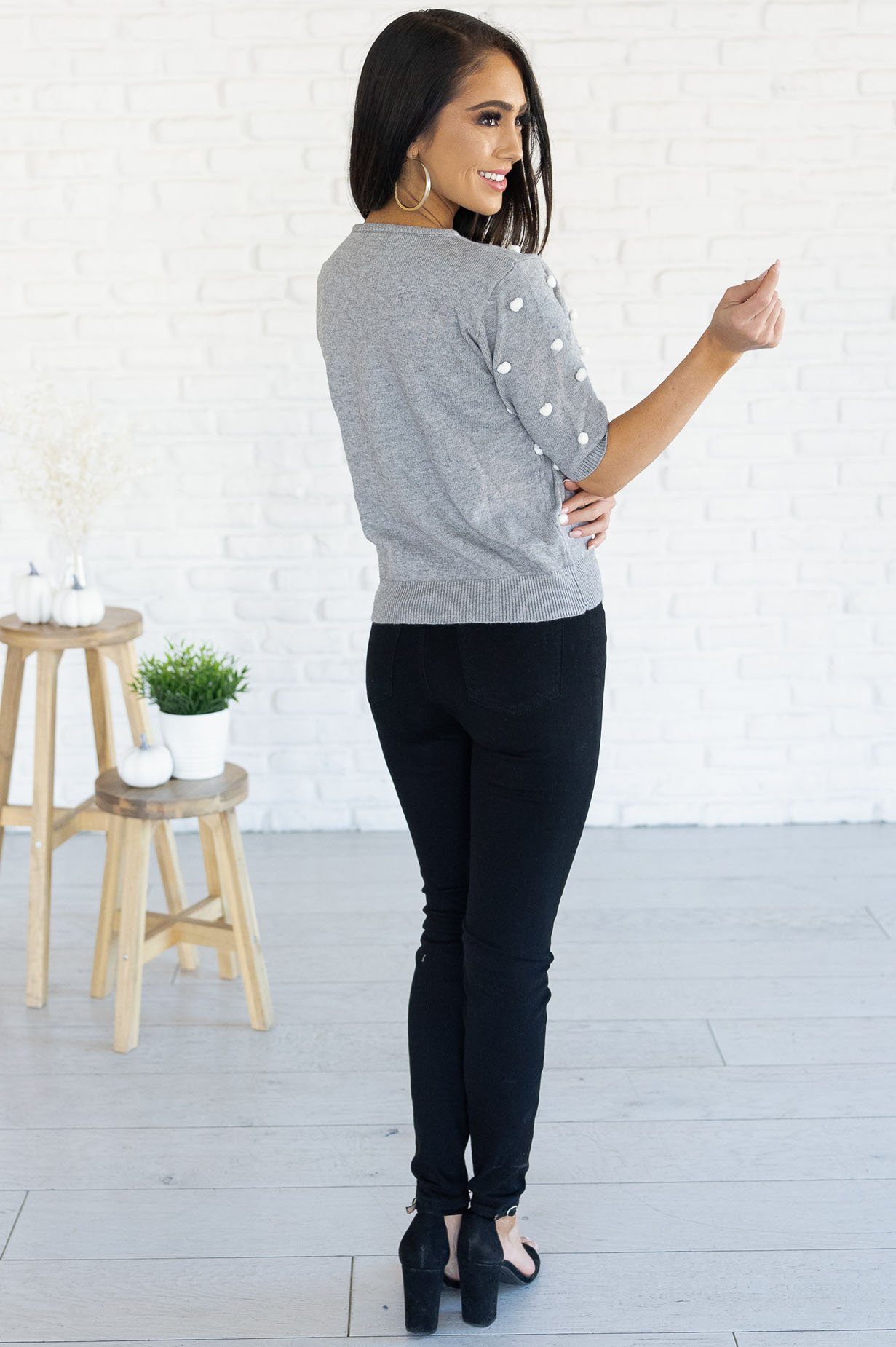 Adore You Modest Sweater Tops vendor-unknown 