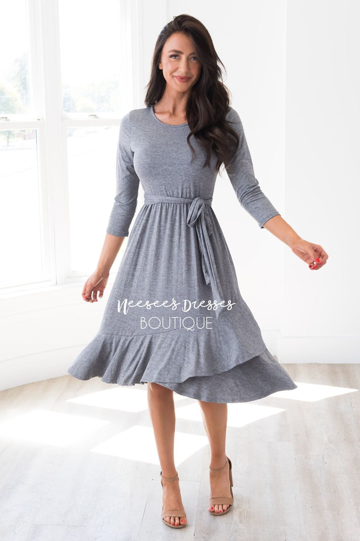 The Porscha Modest Dresses vendor-unknown 