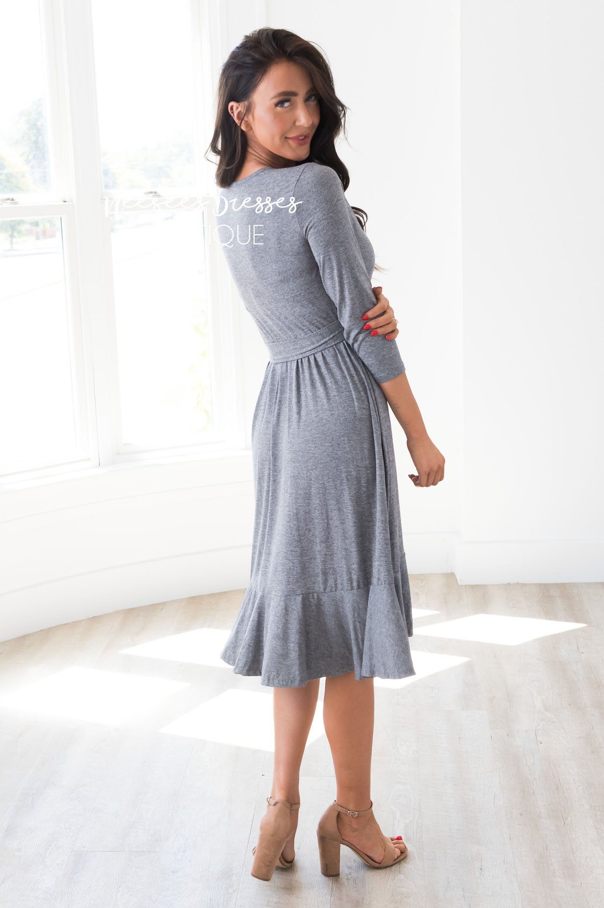 The Porscha Modest Dresses vendor-unknown 