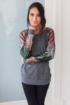 Layered In Happiness Modest Sweatshirt Modest Dresses vendor-unknown