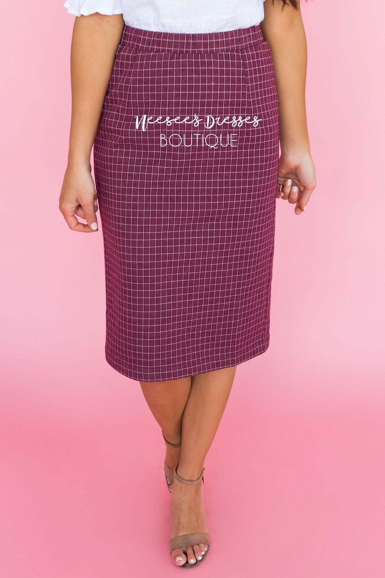 Dare To Be Extraordinary Pencil Skirt Skirts vendor-unknown 