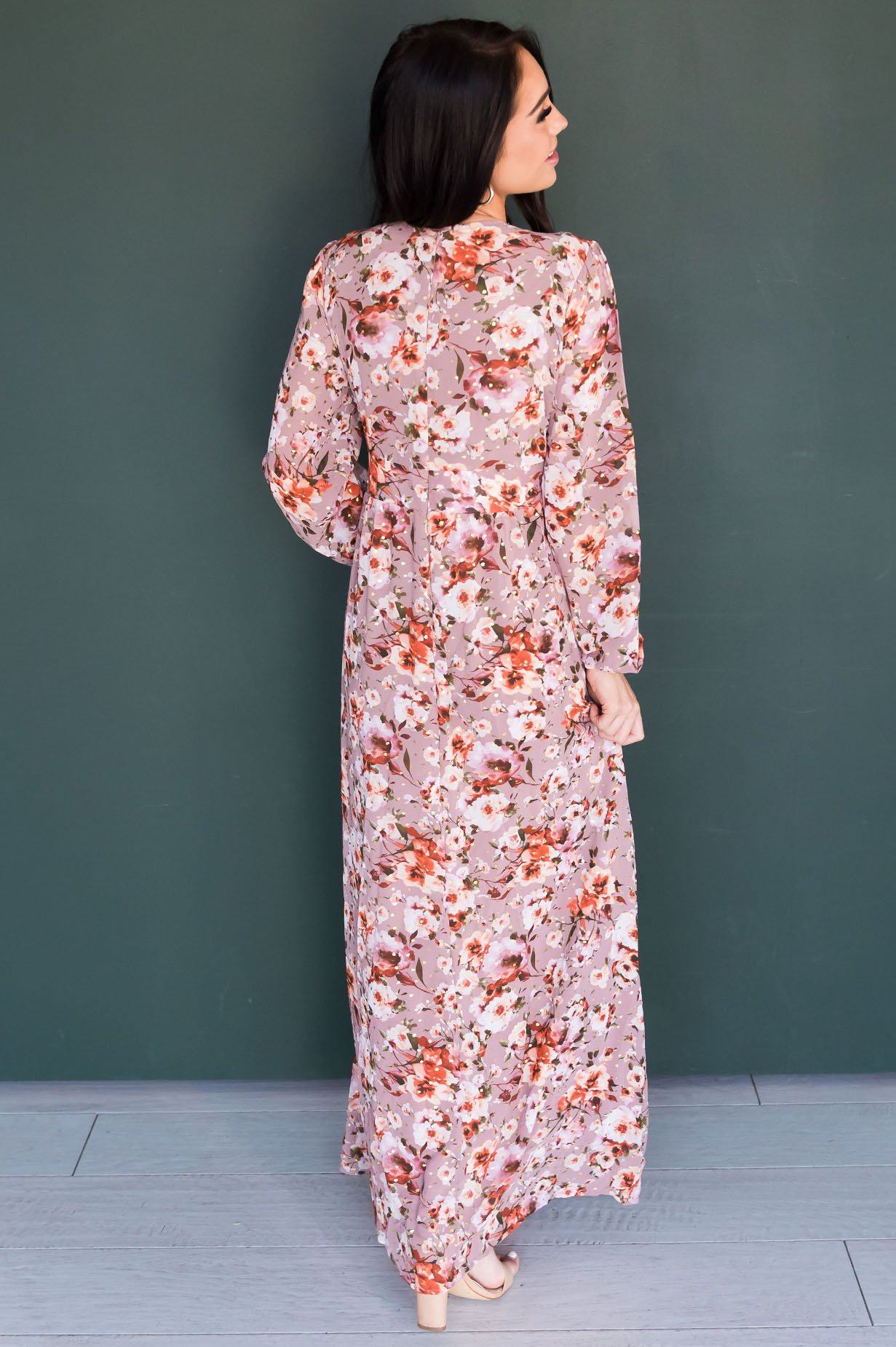 The Hailey Maxi Dress Modest Dresses vendor-unknown 