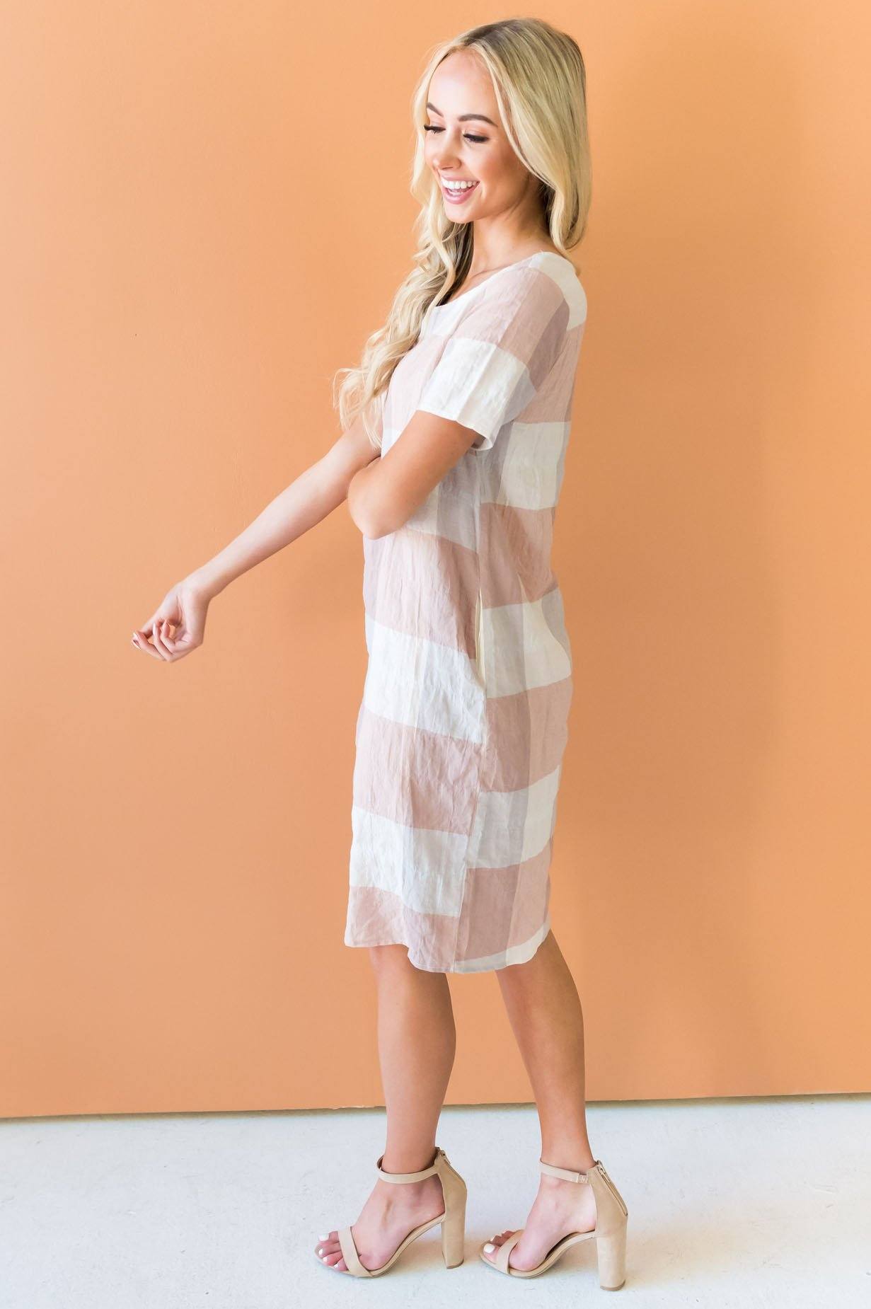 The Hallie Modest Dresses vendor-unknown 