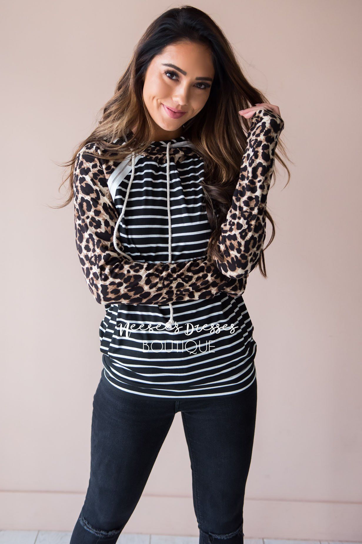 Happiest Hearts Pullover Hoodie Tops vendor-unknown 