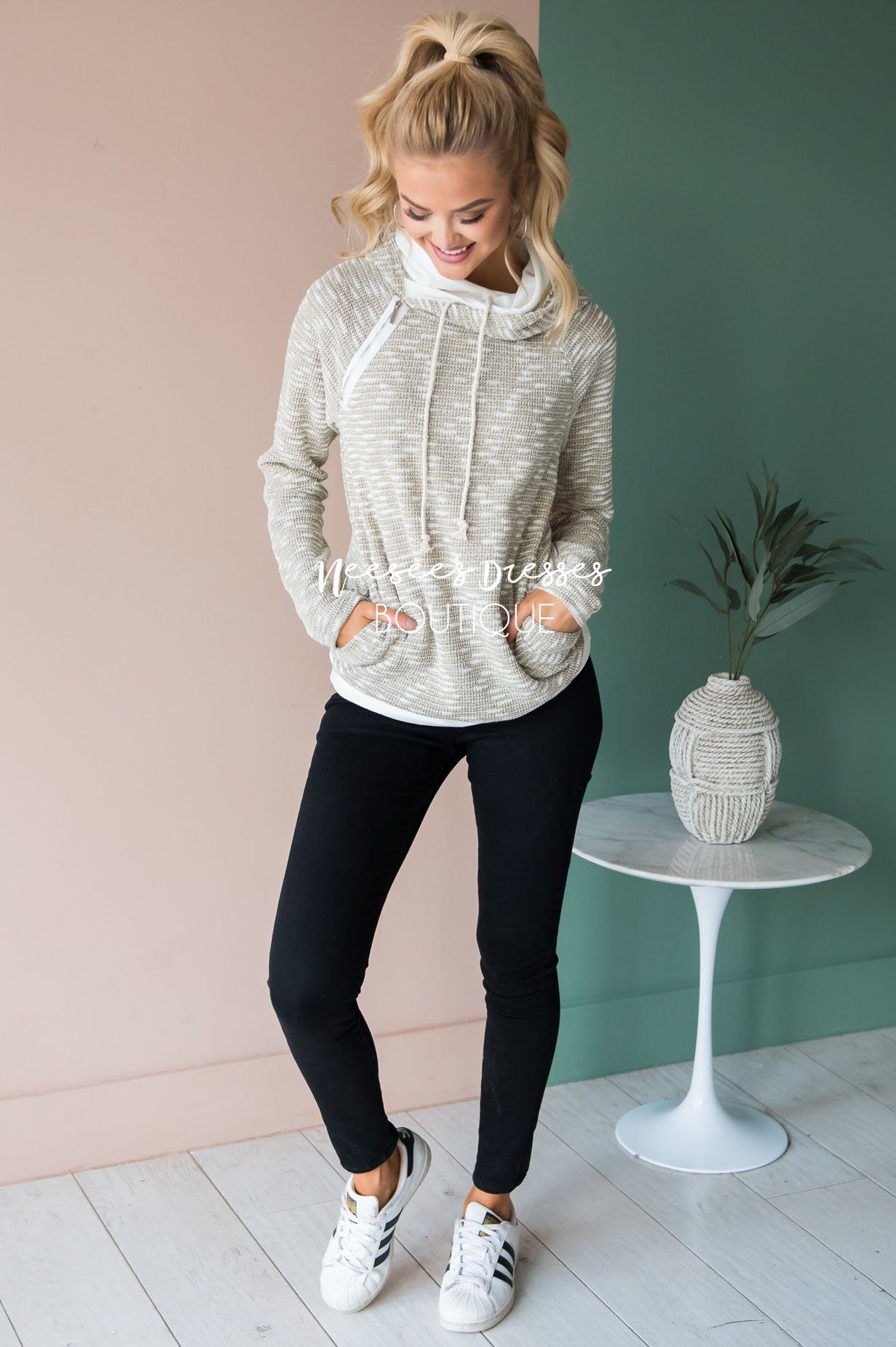 Happiest Hearts Pullover Hoodie Tops vendor-unknown 