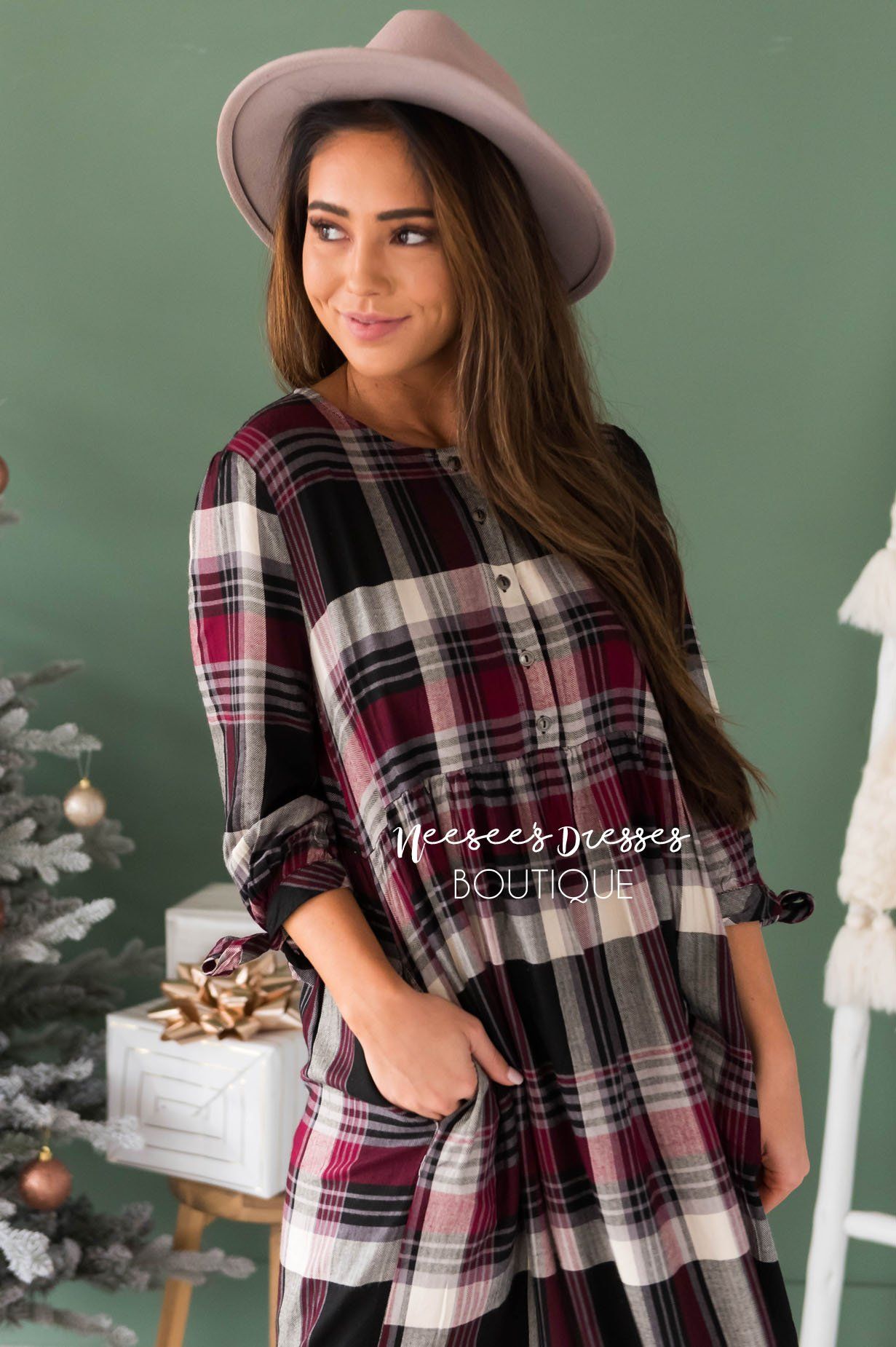 The Haylie Modest Dresses vendor-unknown 