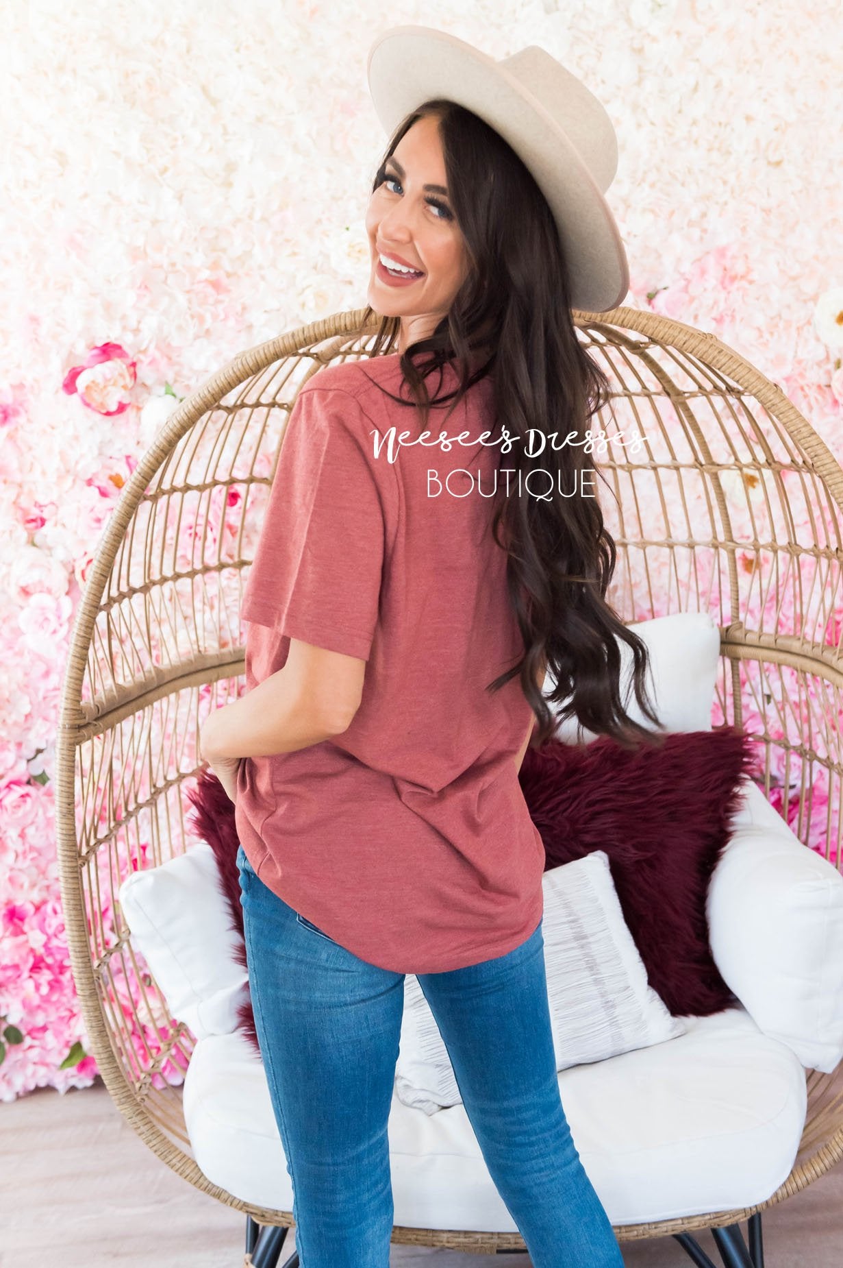 Hello Beautifall Modest Tee Modest Dresses vendor-unknown 