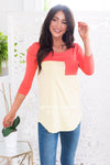 In The Groove Modest Baseball Tee Modest Dresses vendor-unknown 
