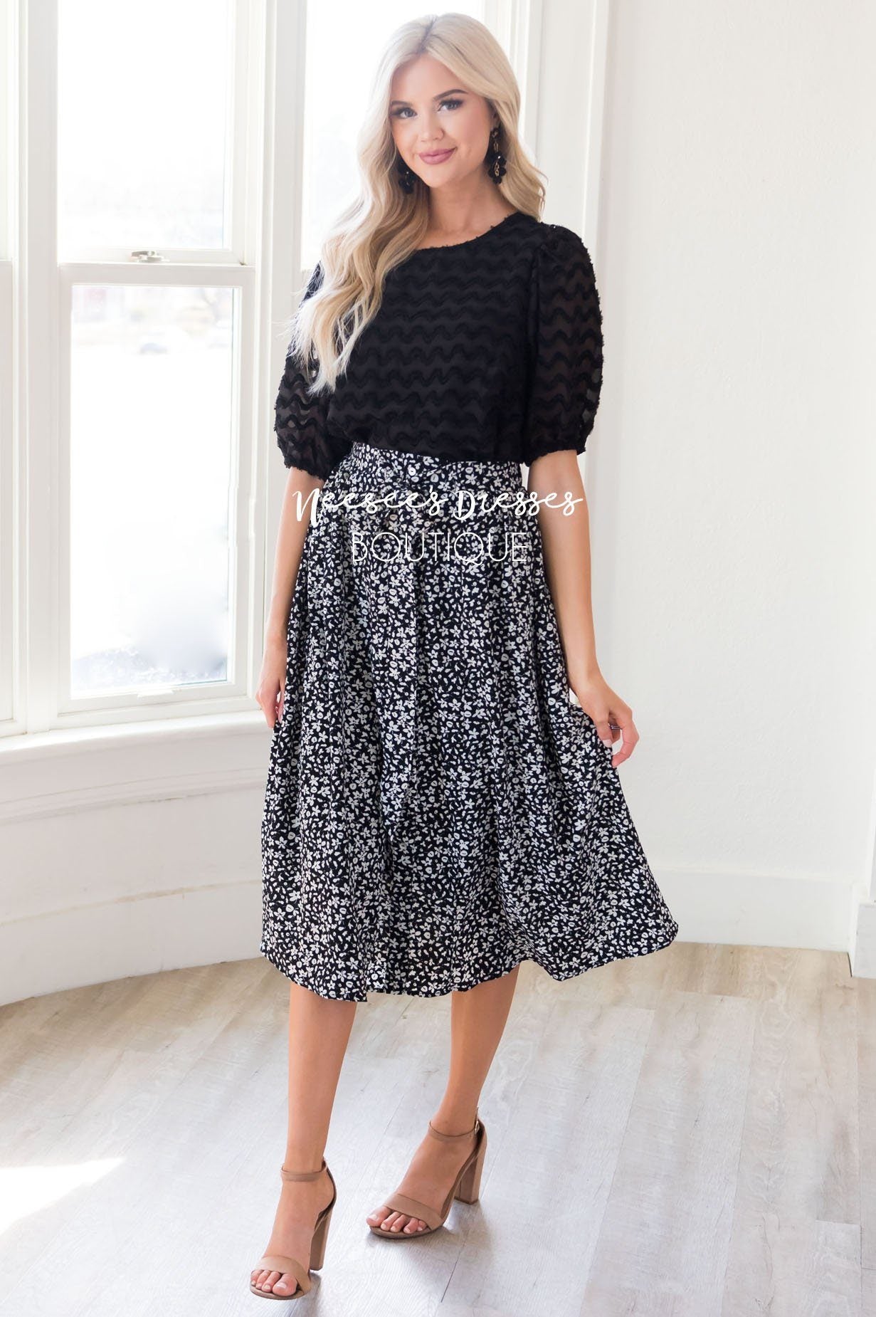 It's All in the Details Skirt Modest Dresses vendor-unknown 