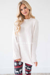 Afraid To Fall Chenille Knit Sweater Tops vendor-unknown