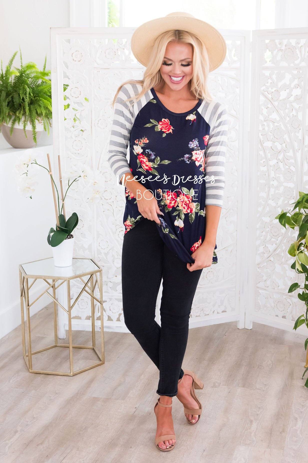 Keep Your Promises Modest Baseball Tee Modest Dresses vendor-unknown 