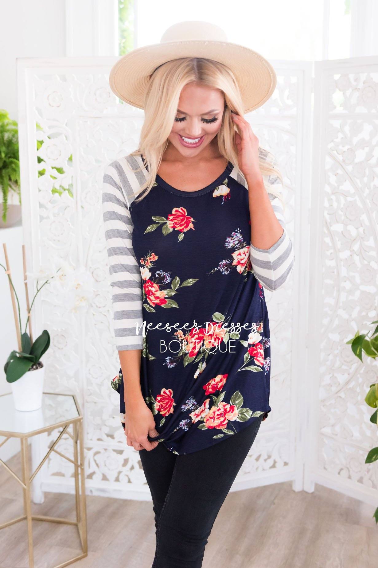 Keep Your Promises Modest Baseball Tee Modest Dresses vendor-unknown 