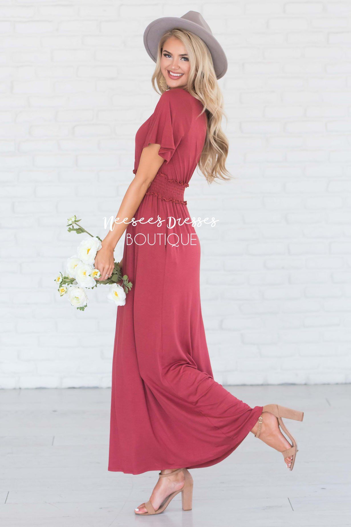 The Keva Modest Dresses vendor-unknown 