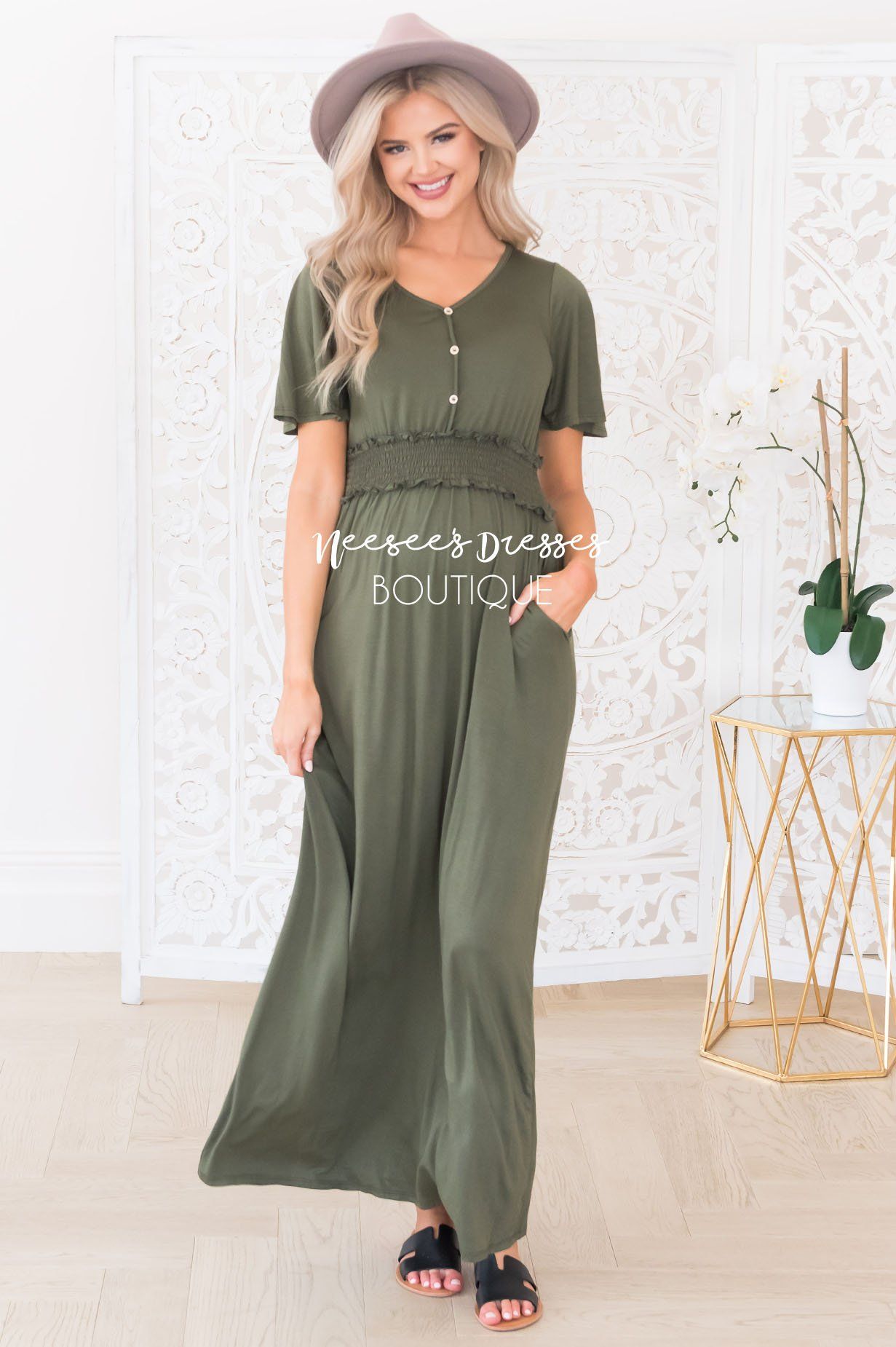 The Keva Modest Dresses vendor-unknown 