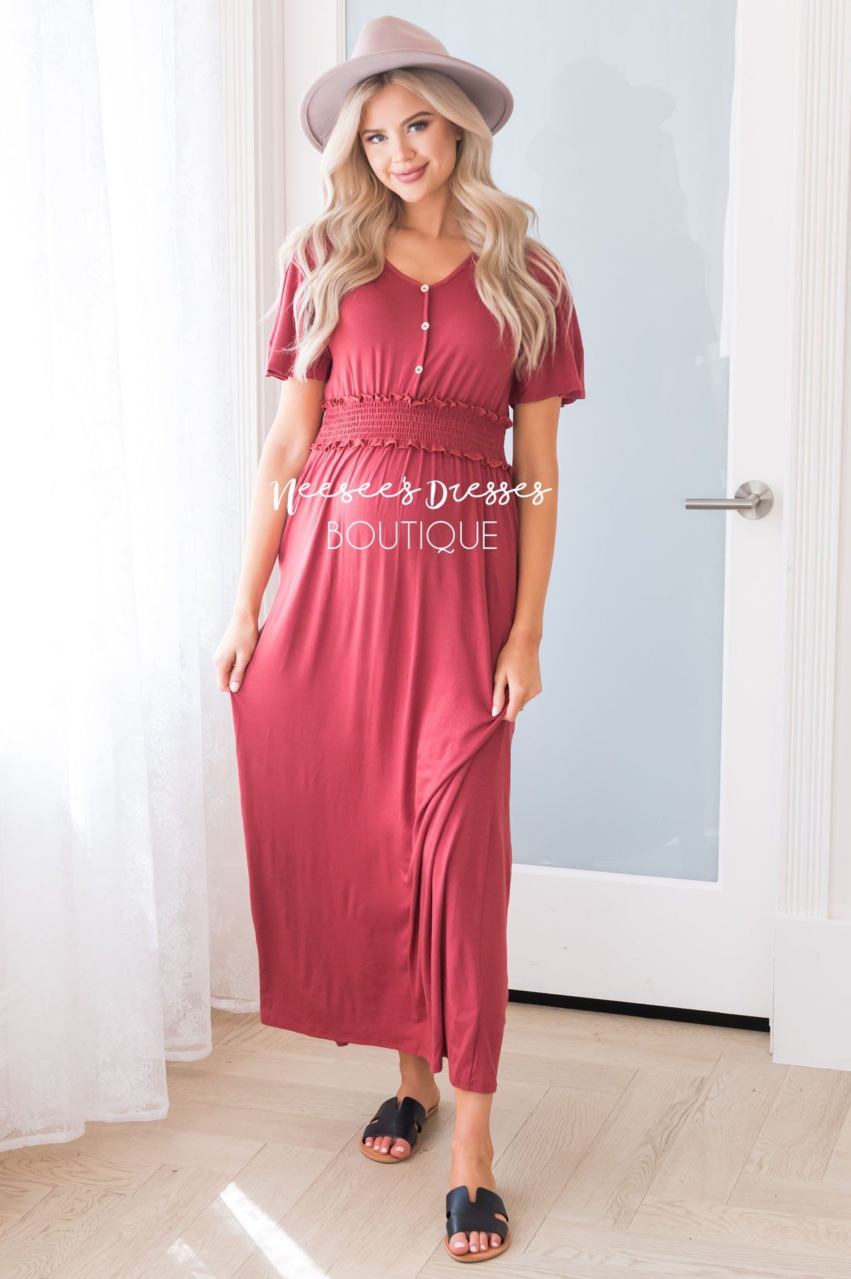 The Keva Modest Dresses vendor-unknown 