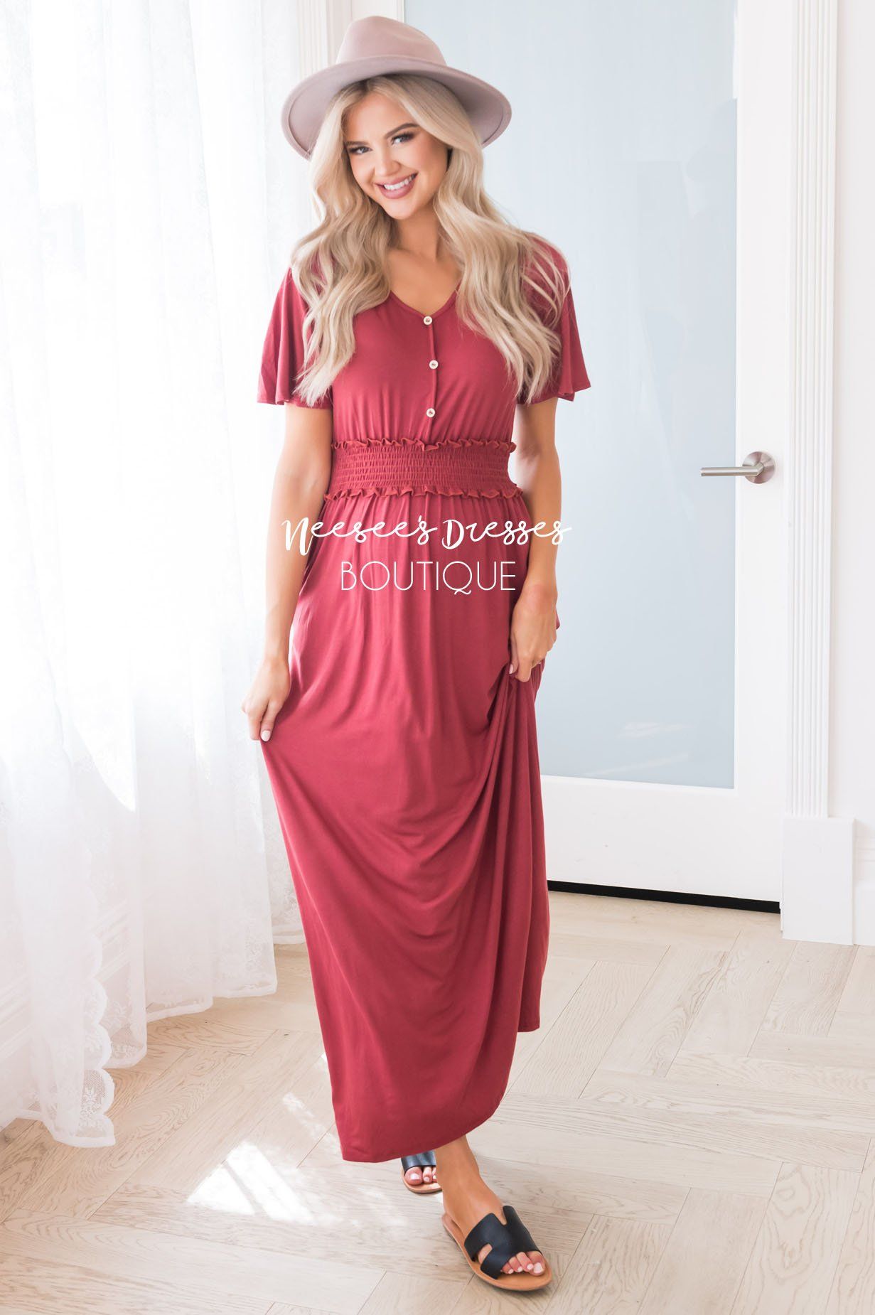 The Keva Modest Dresses vendor-unknown 