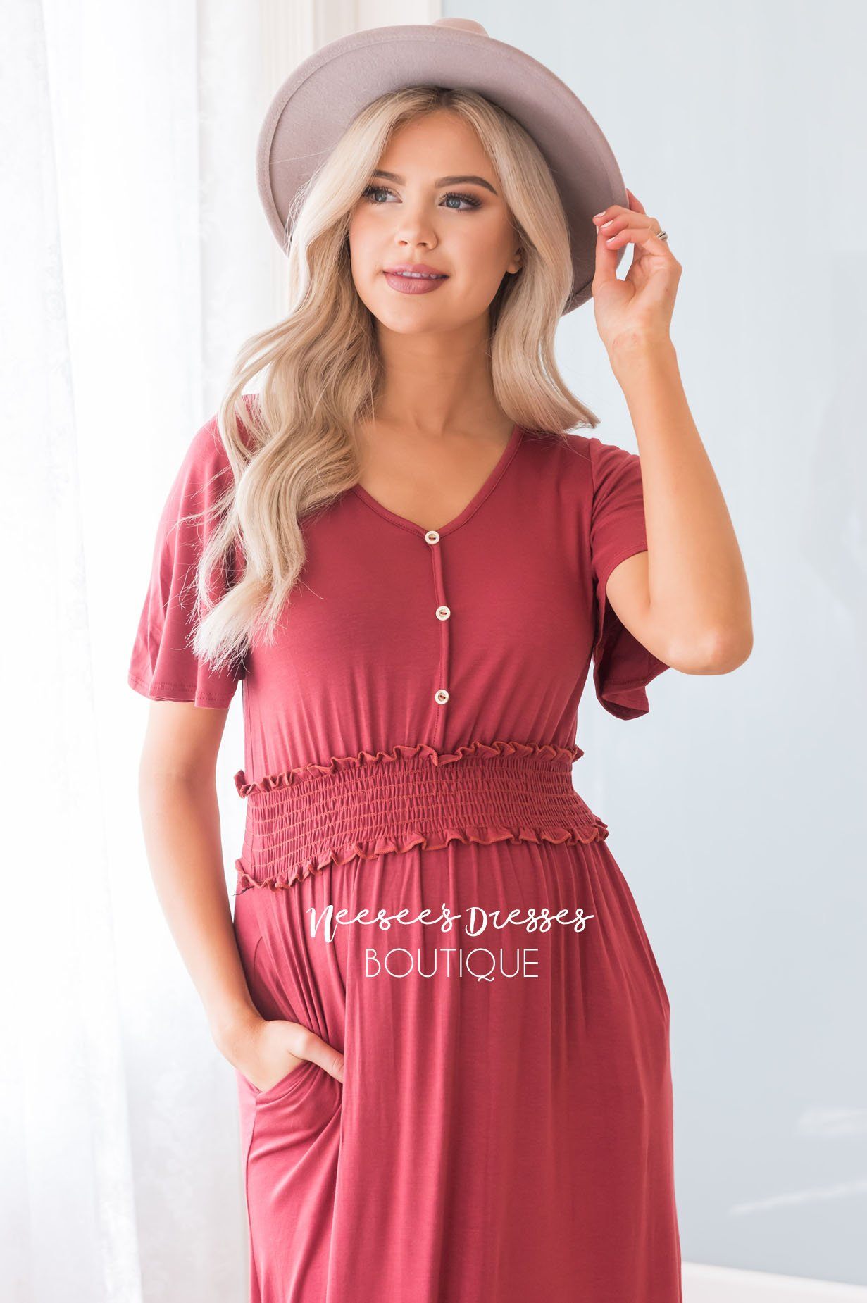 The Keva Modest Dresses vendor-unknown 