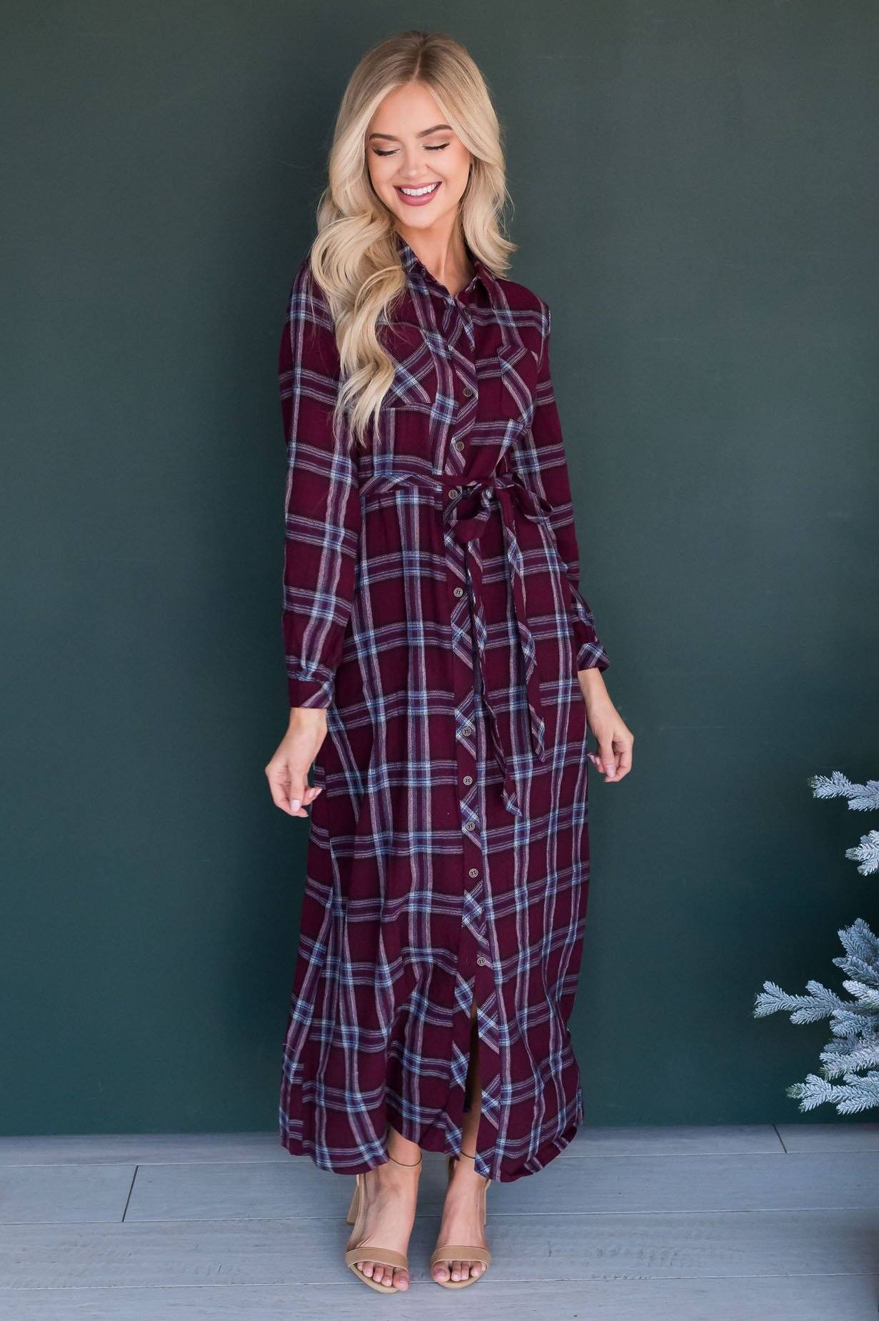 The Kinley Modest Dresses vendor-unknown 