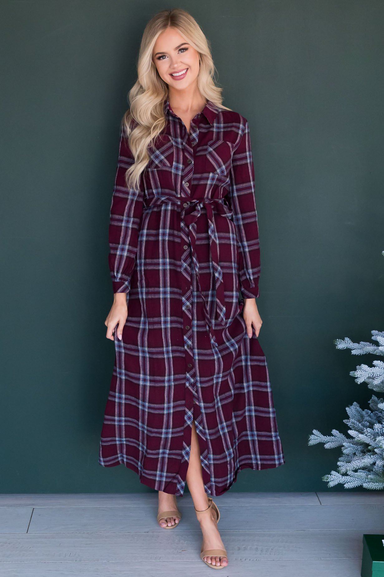 The Kinley Modest Dresses vendor-unknown 