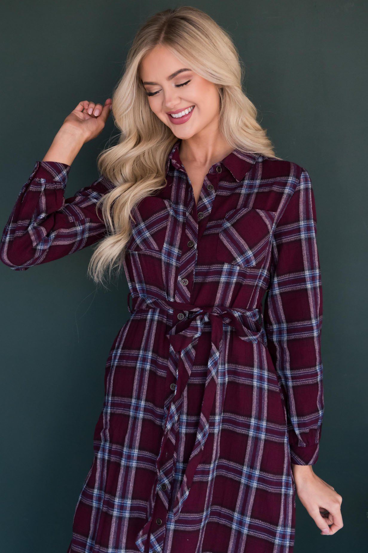 The Kinley Modest Dresses vendor-unknown 