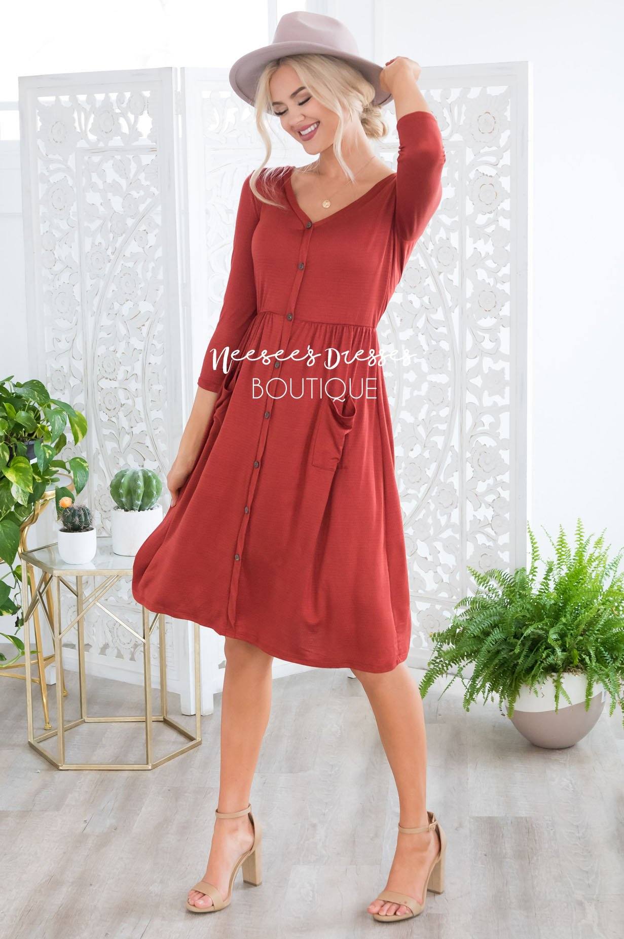 The Kyler Modest Dresses vendor-unknown 