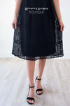 The Alyce Black Lace Dress Modest Dresses vendor-unknown