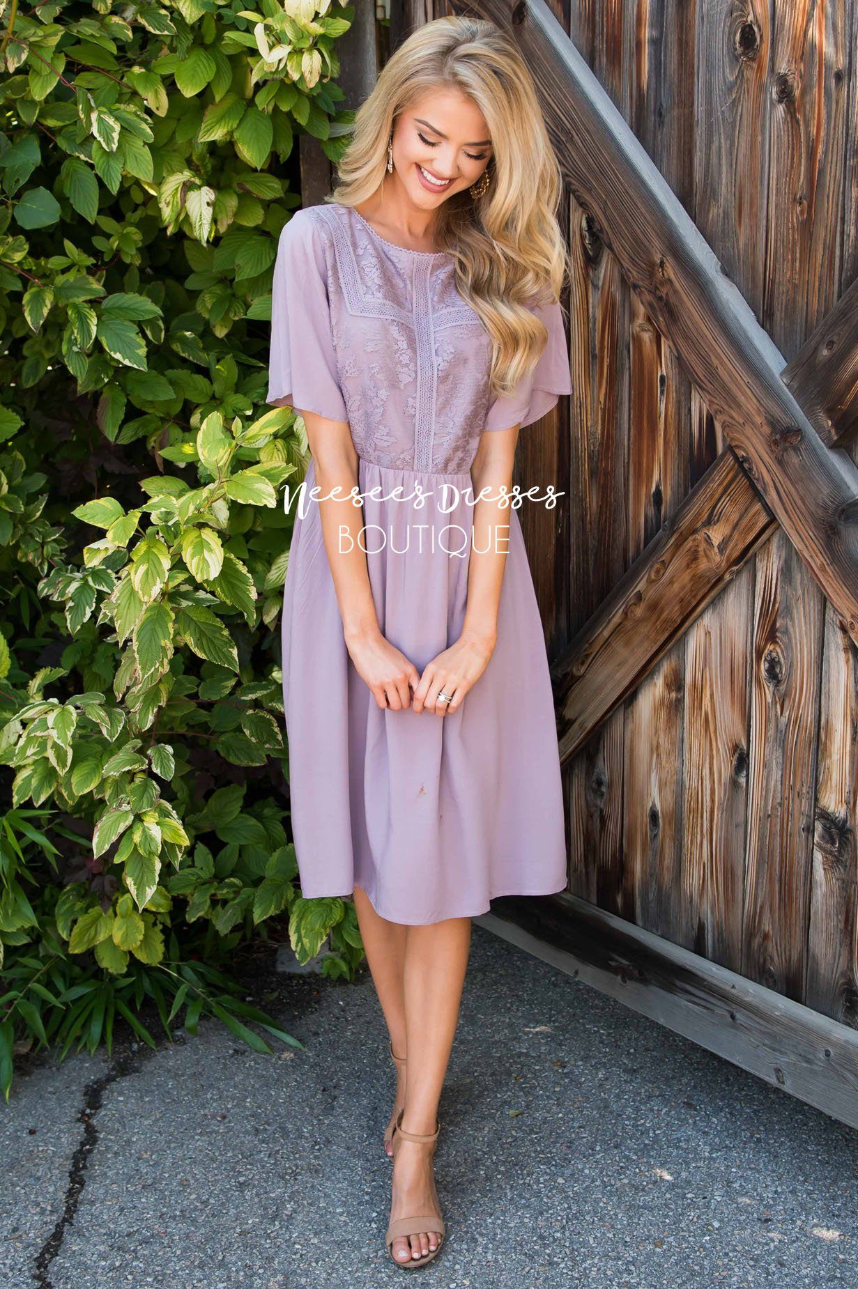 The Lacy Modest Dresses vendor-unknown 