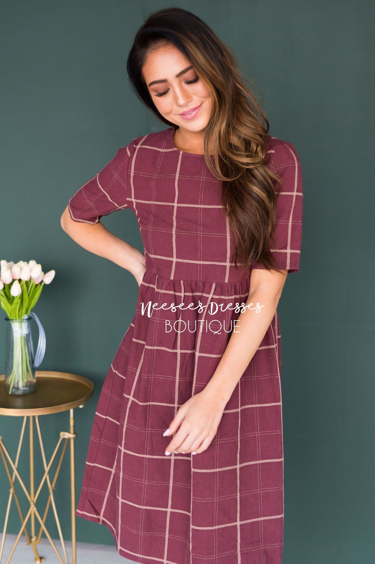 The Leah Modest Dresses vendor-unknown 