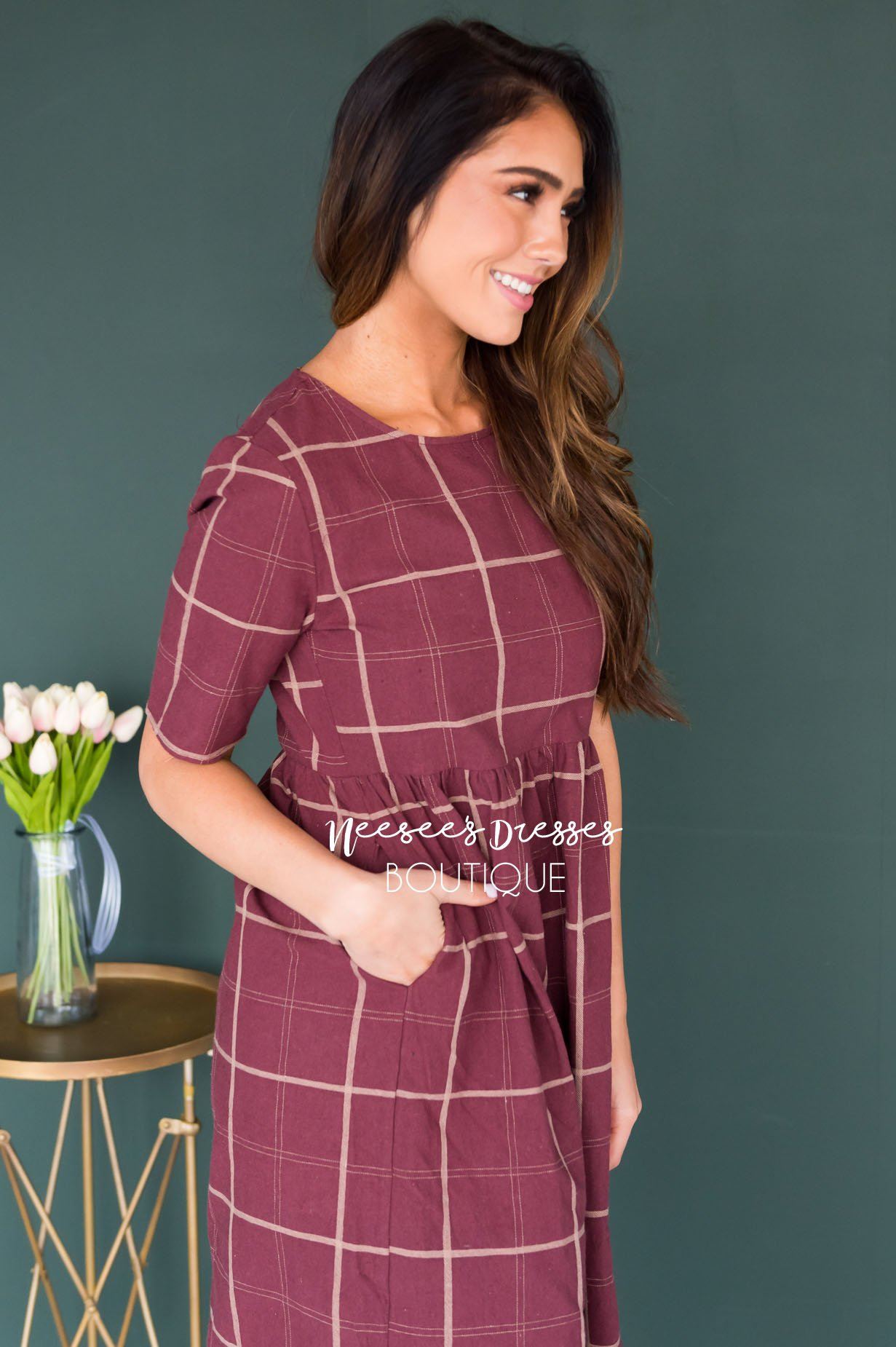 The Leah Modest Dresses vendor-unknown 