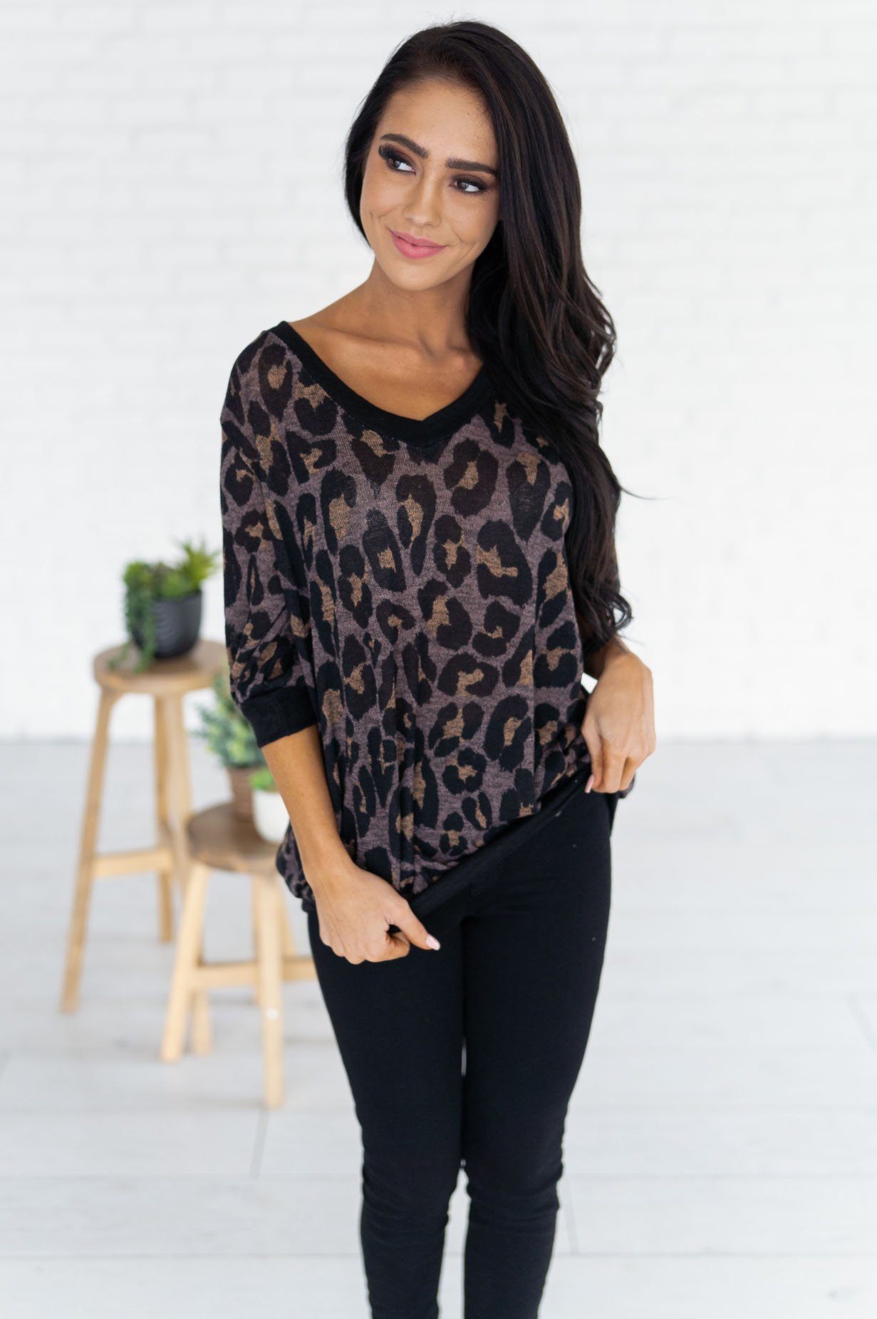 Let's Get Away Modest Top Modest Dresses vendor-unknown 