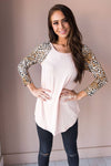Crazy For You Modest Baseball Tee Modest Dresses vendor-unknown