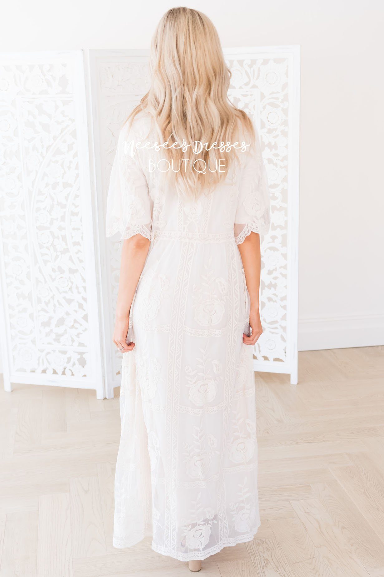 The Lexi Boho Maxi Dress Modest Dresses vendor-unknown 