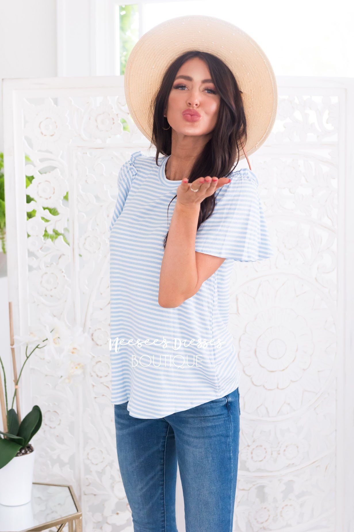 Lift My Spirits Modest Top Modest Dresses vendor-unknown 