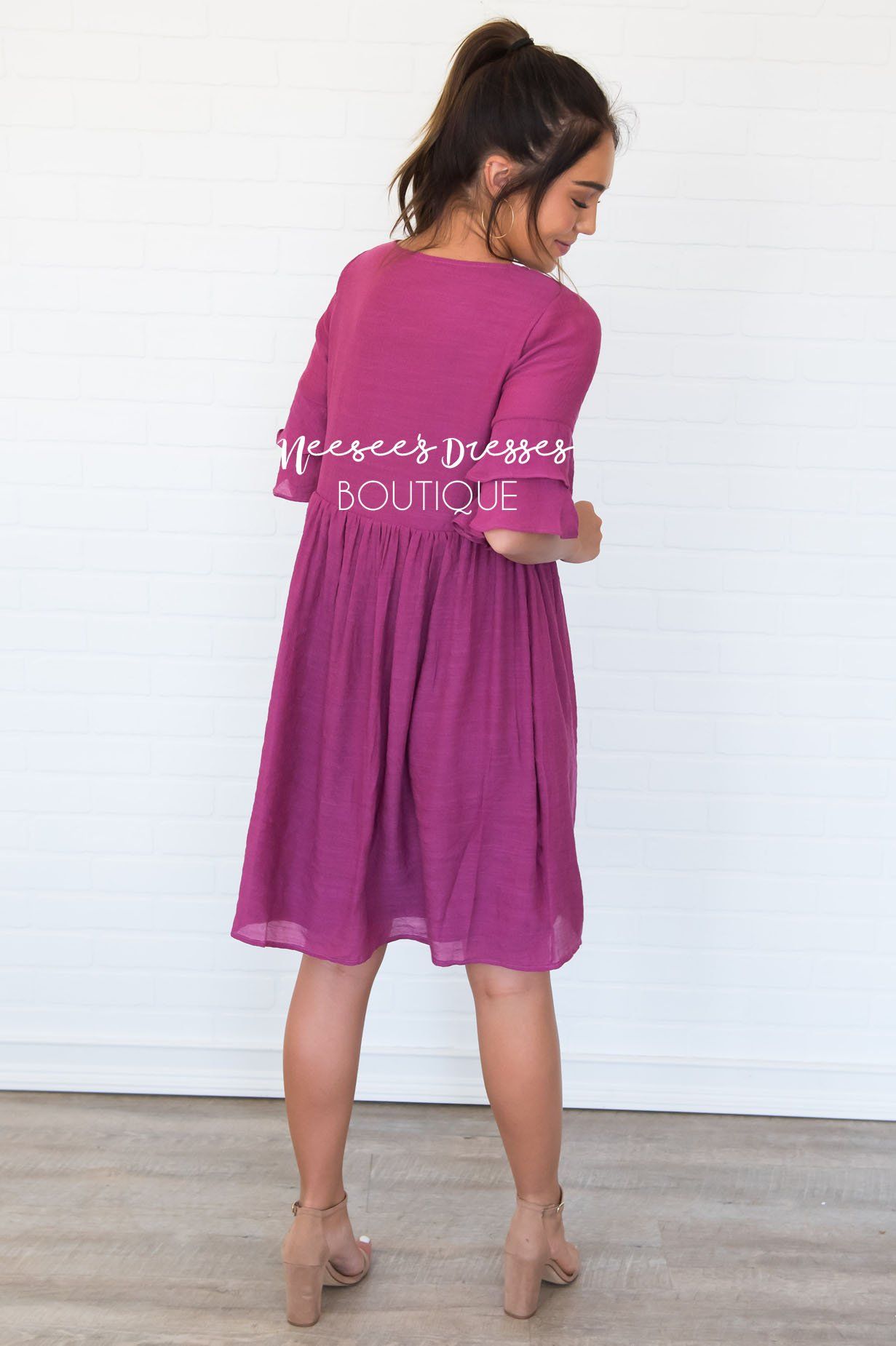 The Briana Modest Dresses vendor-unknown 