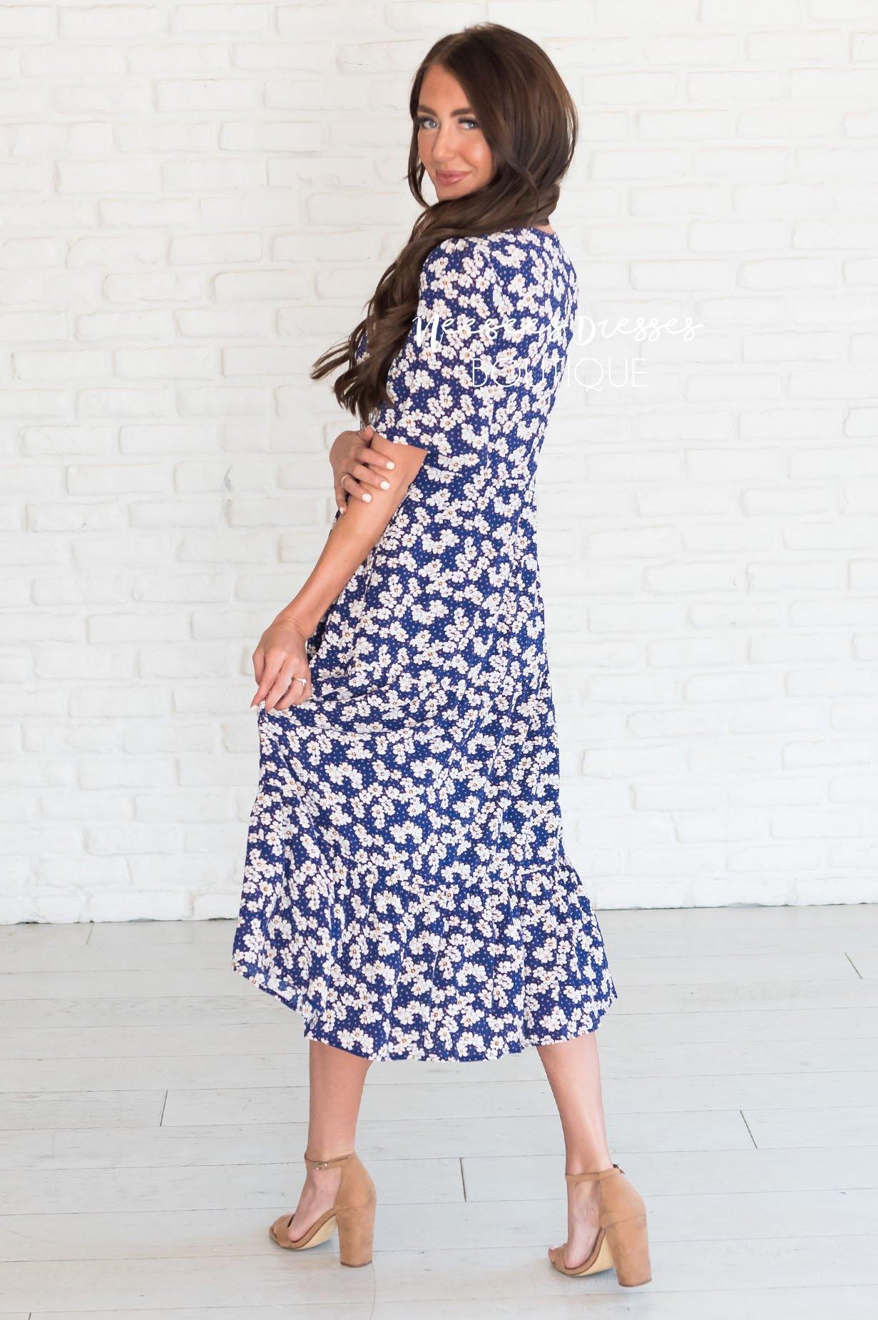 The Maisy Daisy Dress Modest Dresses vendor-unknown 