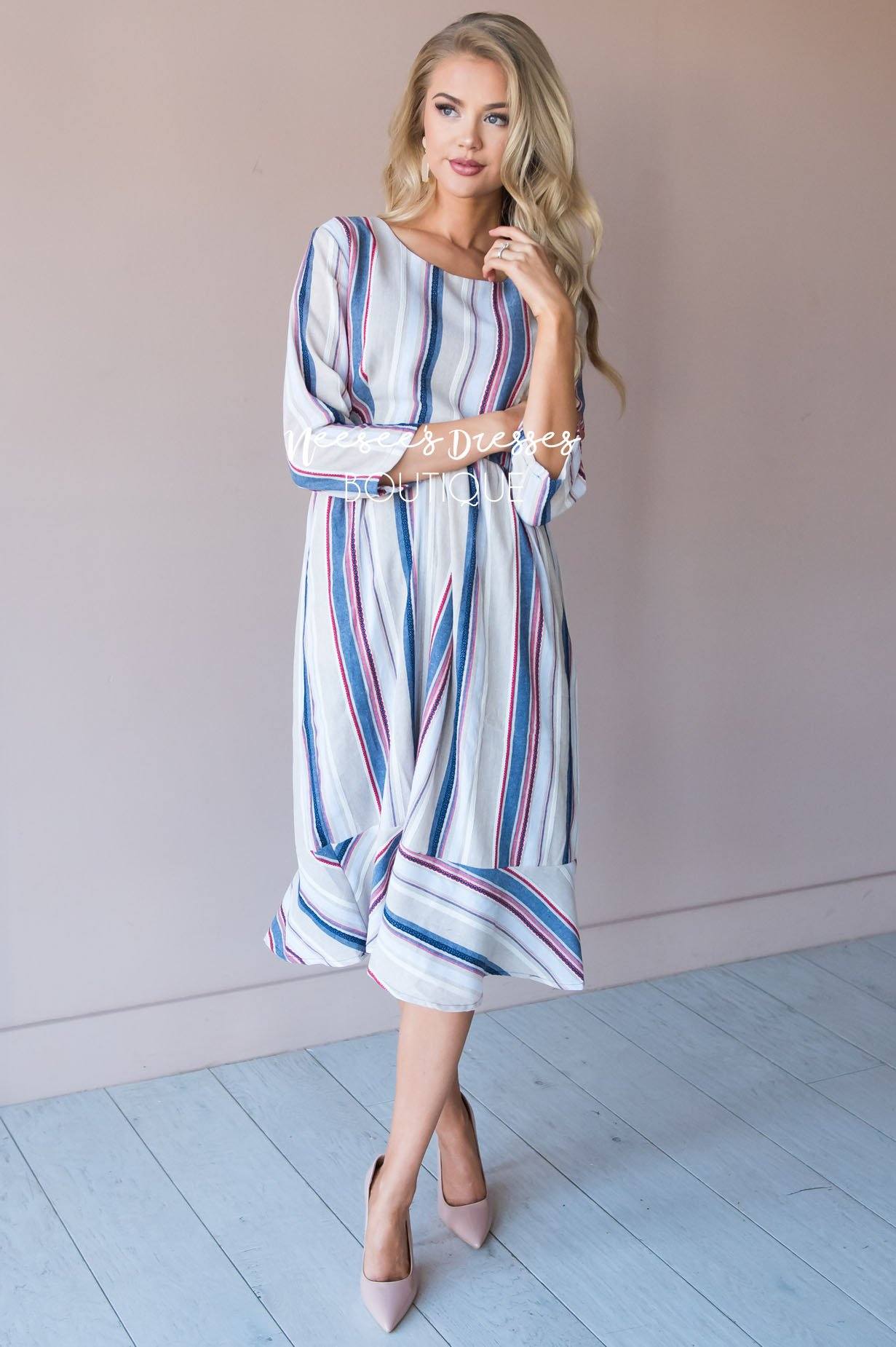 The Marielle Modest Dresses vendor-unknown 