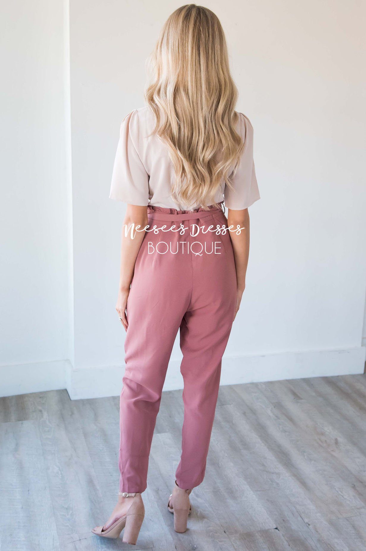 The Madison Two Tone Jumpsuit Modest Dresses vendor-unknown 
