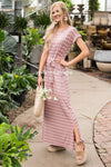 The Maggie Striped Maxi Dress Modest Dresses vendor-unknown