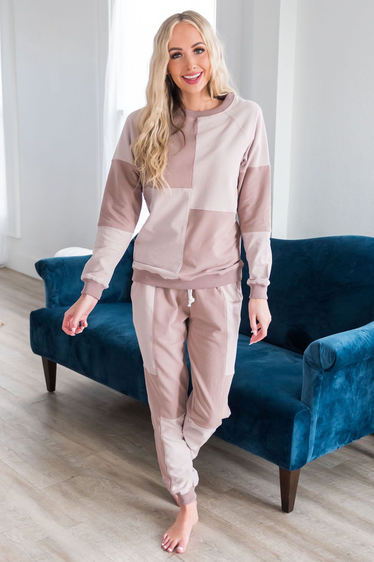 Sweet Day Dream Lounge Set Tops vendor-unknown 